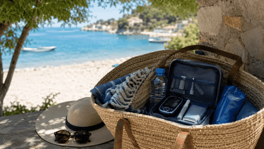 Η ινσουλίνη, τα φάρμακα και τα αναλώσιμα δεν πρέπει να μένουν στον ήλιο ή μέσα στο αυτοκίνητο.